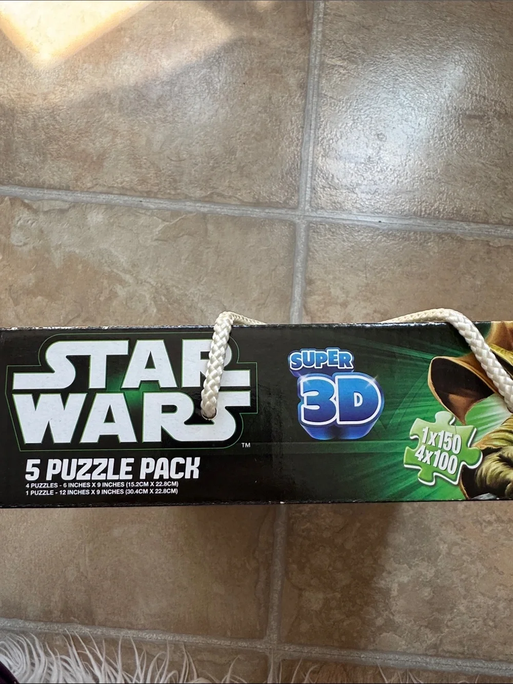 Star Wars Super 3D 4-Puzzle Pack - Blue/Green